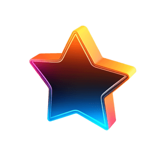 Bintang penanda rating dari pengguna untuk platform kripto yang tepercaya